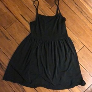 TOBI Black Babydoll Dress